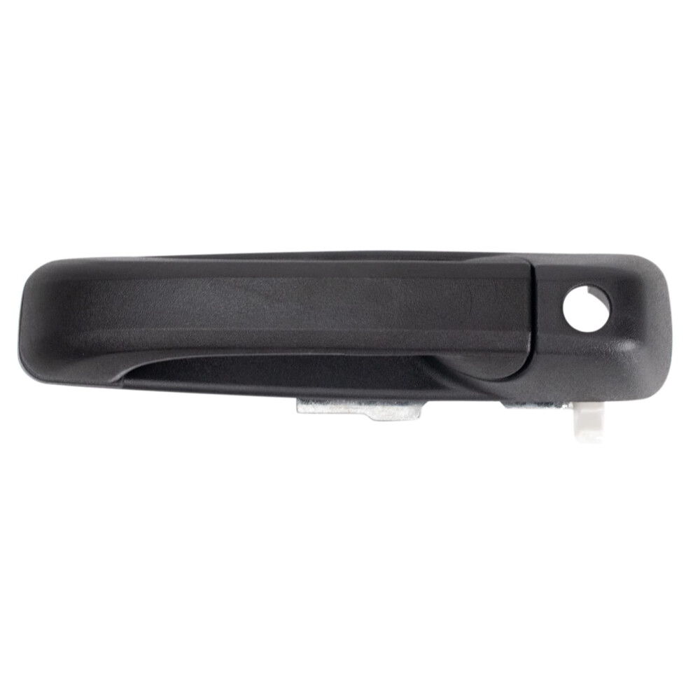 Trq Front Right Exterior Door Handle Passenger Side Compatible With 20052010 Jeep Grand Cherokee Black 195591314336