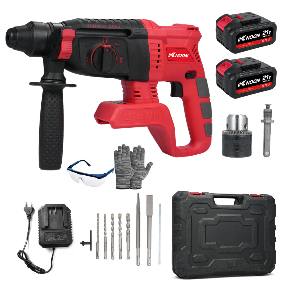 Brushless Rotary Hammer Drill 21V 5.0Ah, 3-Mode, 26mm Dia-image-OPC-PKBWQG9-NEW