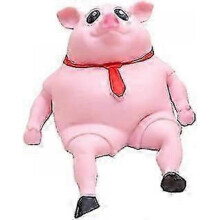 Decompress and Stretch Stress Pig Squeeze Piggy Toy Stress Relief Funny Animals Toy Birthday Gift for Boys Girls Tw