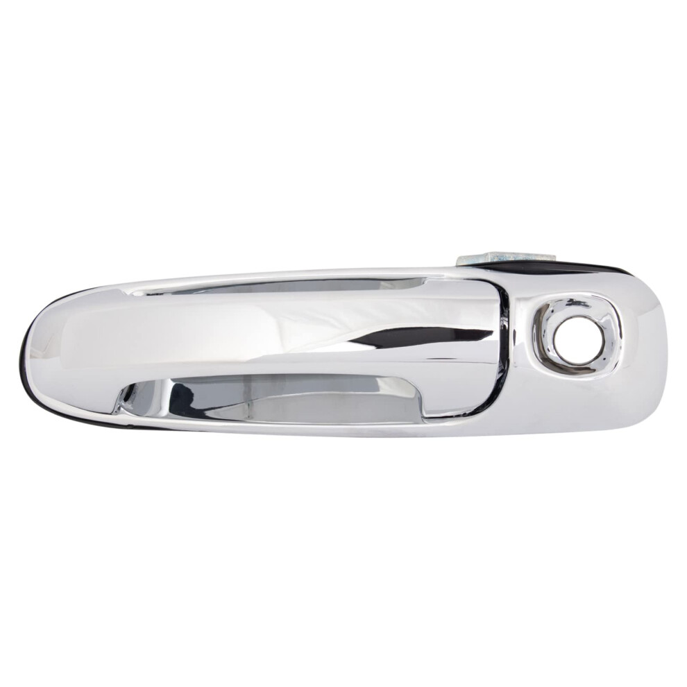 Trq Chrome Outside Door Handle Driver Side Left Lh For Ram Dakota Raider 191213488249