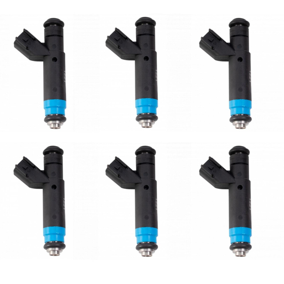 Trq Fuel Injector Set Compatible With 19992001 Jeep Cherokee 19992004 Grand Cherokee Wrangler 195591603256