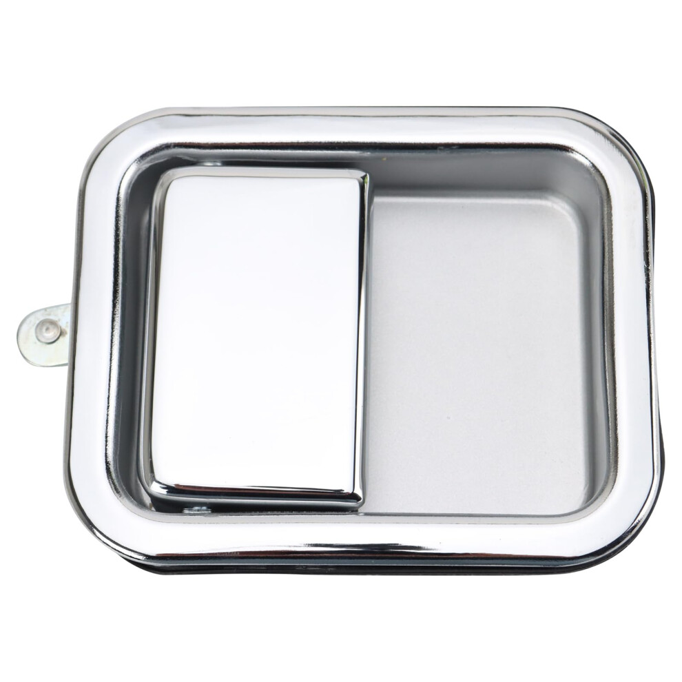 Trq Left Exterior Door Handle Chrome Drivers Side Compatible With 19811986 Jeep Cj7 19811985 Scrambler 19871993 Wrangler 191213692868