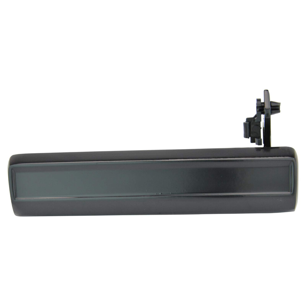 Trq Outside Exterior Door Handle Driver Lh Left Compatible With Chevy S10 Gmc Pickup Truck Black 191213692714