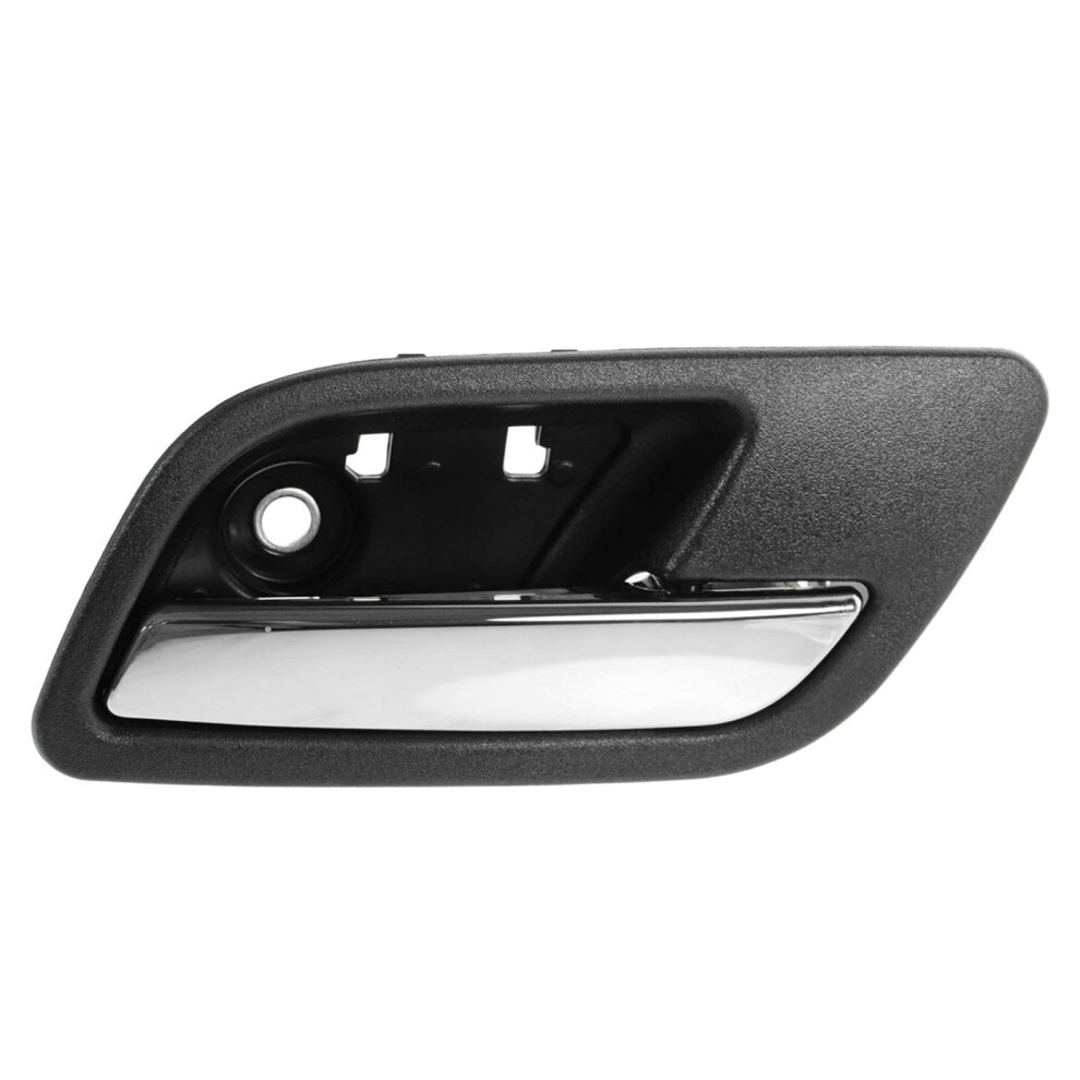 Trq Rear Right Interior Door Handle Chrome & Ebony Passenger Side Compatible With 20072013 Cadillac Escalade Escalade Esv Escalade Ext 191213495353