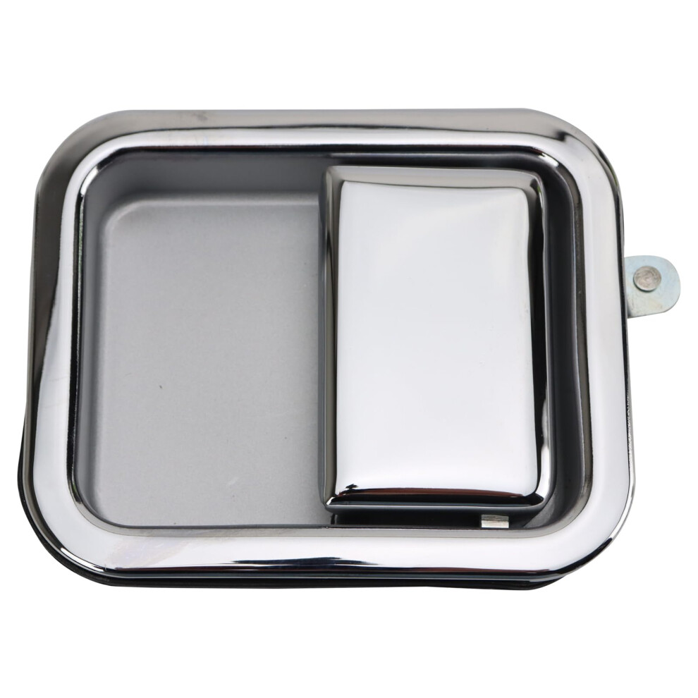 Trq Right Exterior Door Handle Chrome Passenger Side Compatible With 19811986 Jeep Cj7 19811985 Scrambler 19871993 Wrangler 191213693001