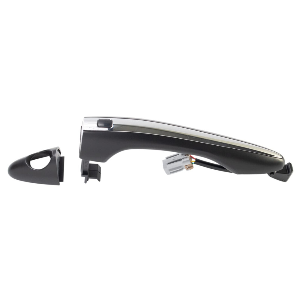 Trq Front Left Exterior Door Handle Chrome Drivers Side Compatible With 20122013 Kia Optima 195591307628