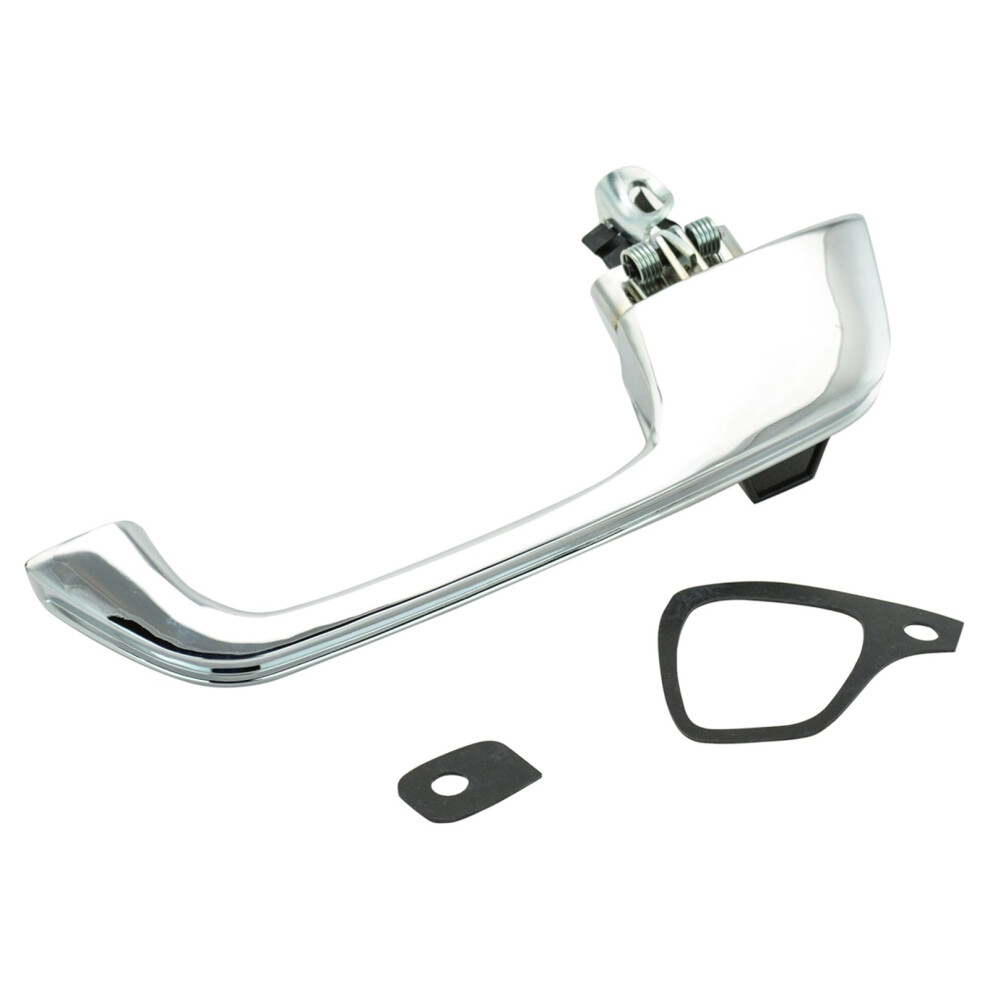 Trq Chrome Outside Exterior Door Handle Lh Left Driver Side Compatible With Chevy Pickup Truck 191213692721