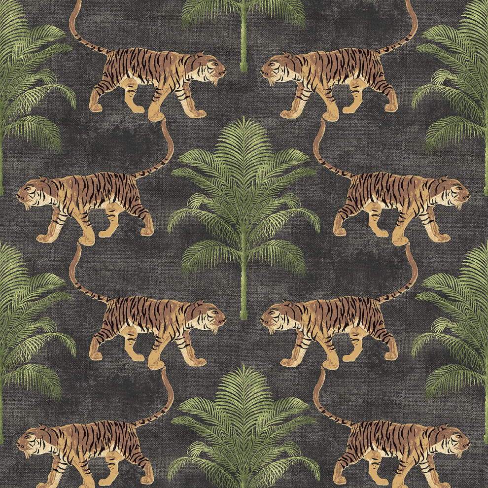 Tommy Bahama - Peel And Stick Designer Wallpaper Premium Novelty Wallpaper For Bedroom Powder Room Kitchen Self Adhesive Vinyl 30.75 Sq Ft Cove