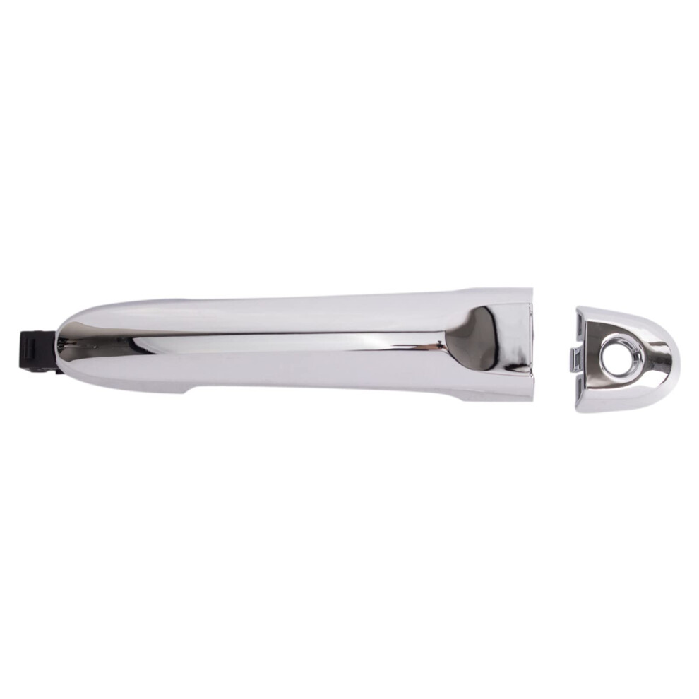 Trq Front Left Exterior Door Handle Chrome Drivers Side Compatible With 20092014 Nissan Cube 20112017 Juke 20122019 Versa 20142019 Versa Note 195591465595