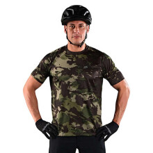Troy Lee Designs Cykel MTB Cykel Mountain Bike Jersey skjorte til m?nd Flowline SS (Covert Army Green S)