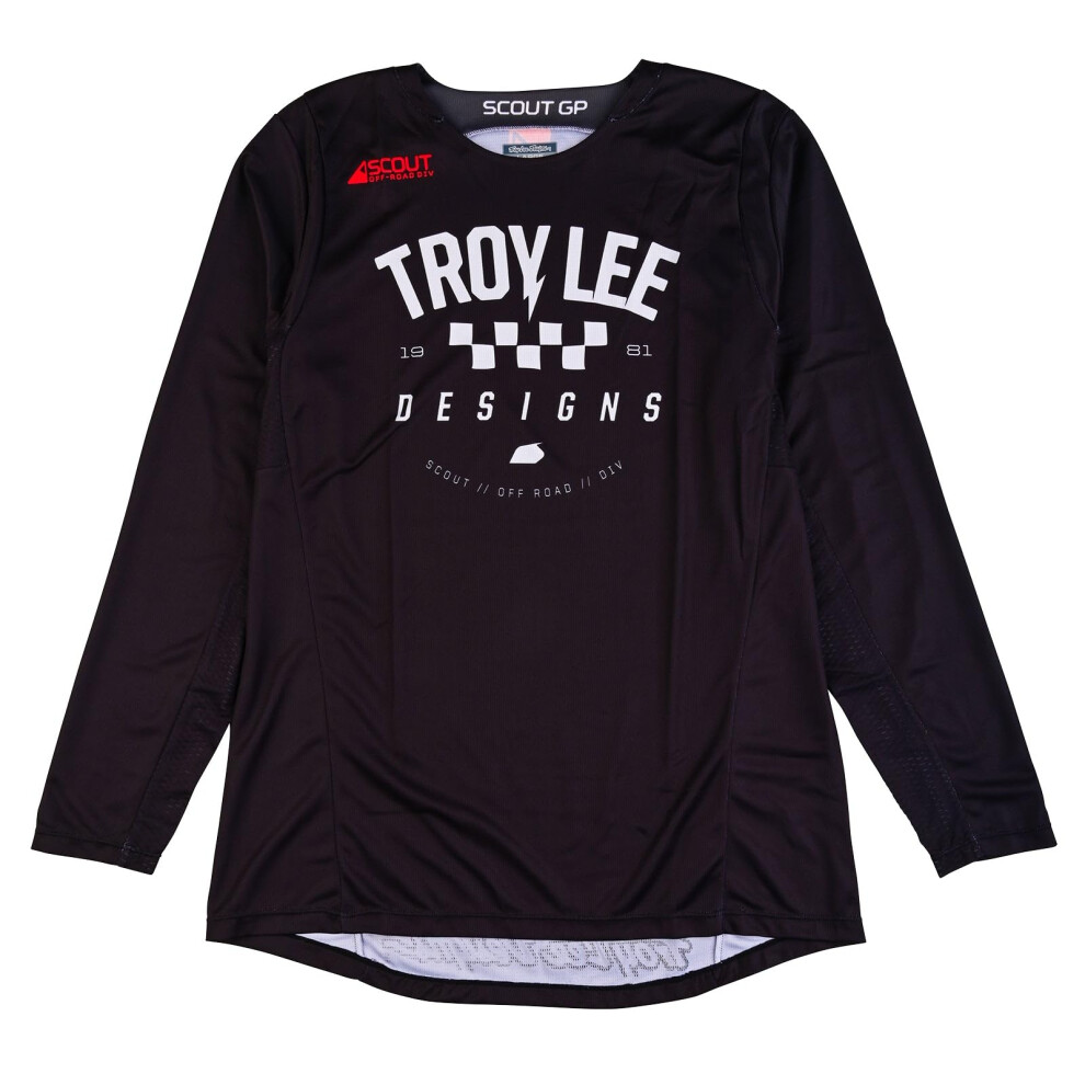 Troy Lee Designs Offroad Motocross Dirt Bike Atv Motorcycle Powersports Racing Jersey Shirt For Men Scout Gp Recon Brushed Camo S Black 887202401404