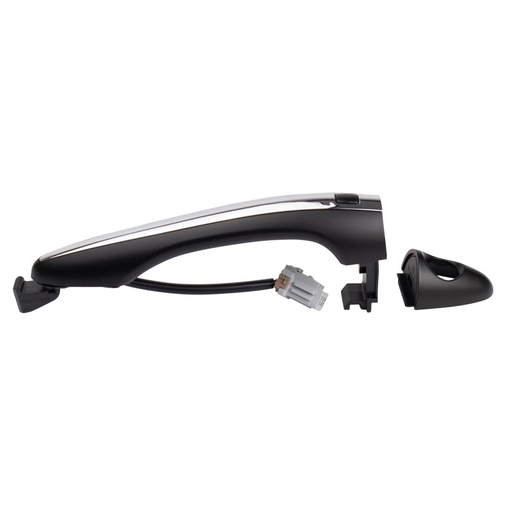 Trq Front Left Exterior Door Handle Drivers Side Compatible With 20112014 Kia Optima 195591307604