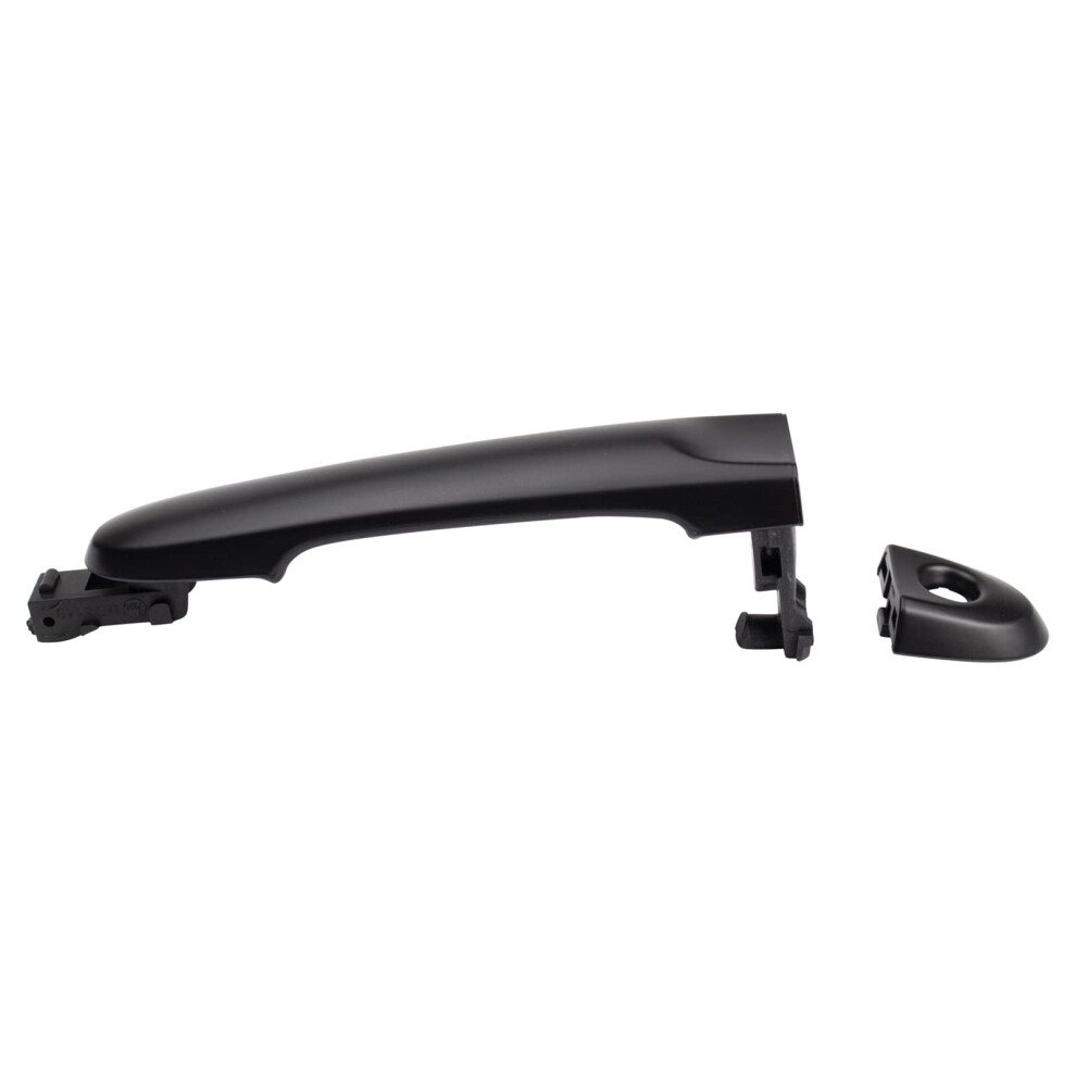 Trq Front Left Exterior Door Handle Drivers Side Compatible With 20092014 Nissan Cube 20112017 Juke 20122019 Versa 20142019 Versa Note Black 195591465618