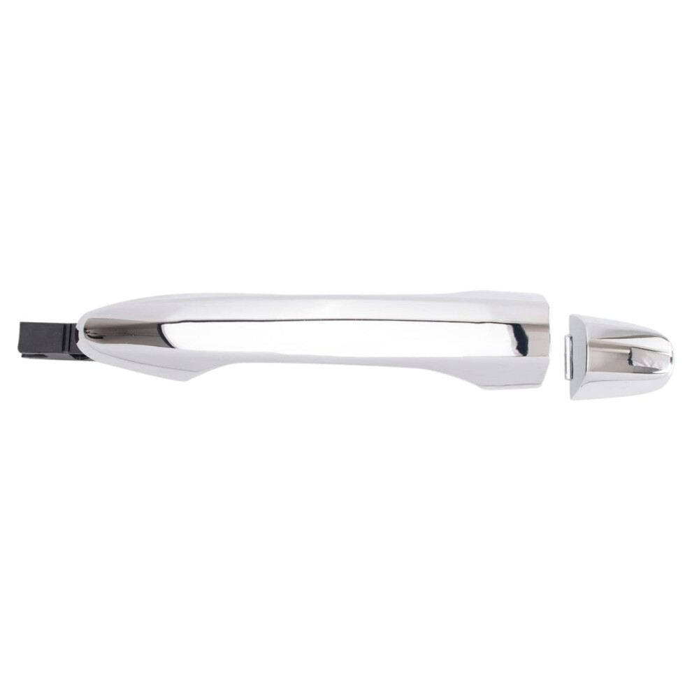 Trq Front Right Exterior Door Handle Chrome Passenger Side Compatible With 20122015 Honda Civic 20122016 Crv 195591465304