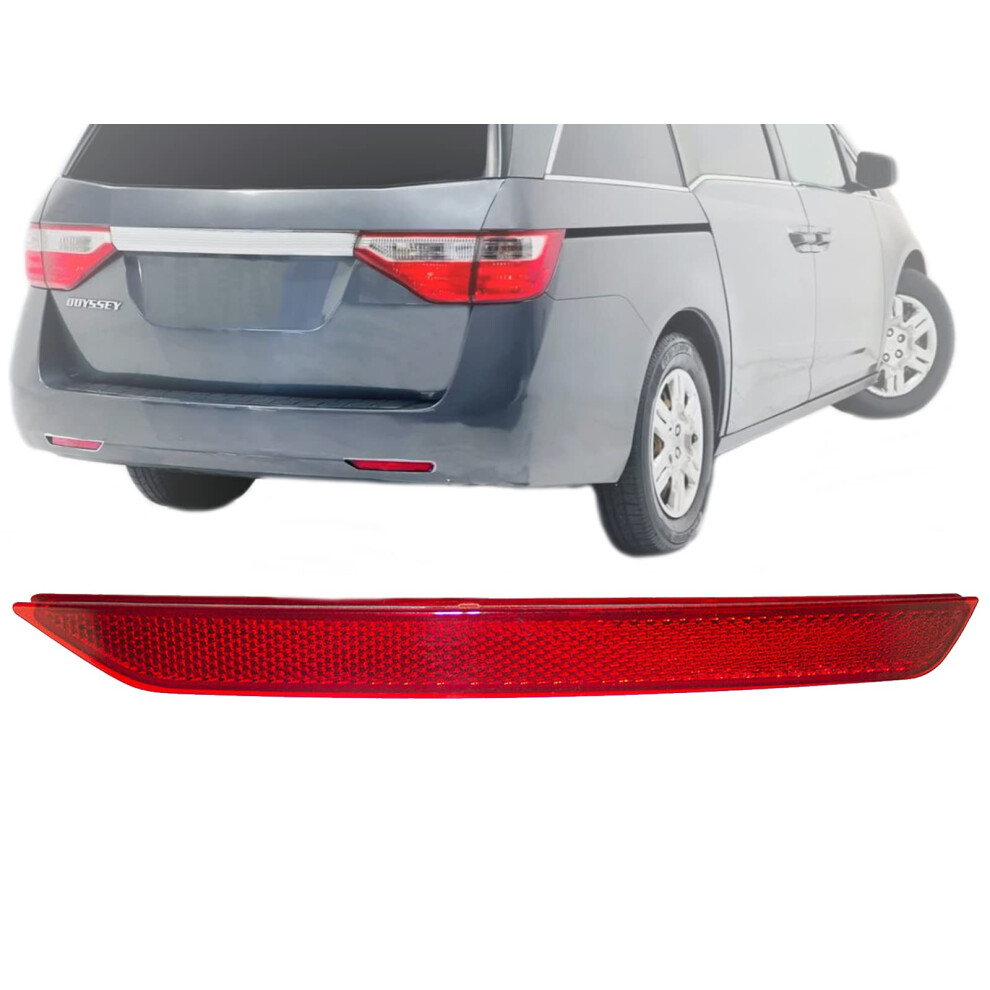Auto Parts Avenue Apa Replacement Rear Bumper Reflector For 20112017 Odyssey Passenger Right Side Ho1185100c 33505Tk8a01 810070458454