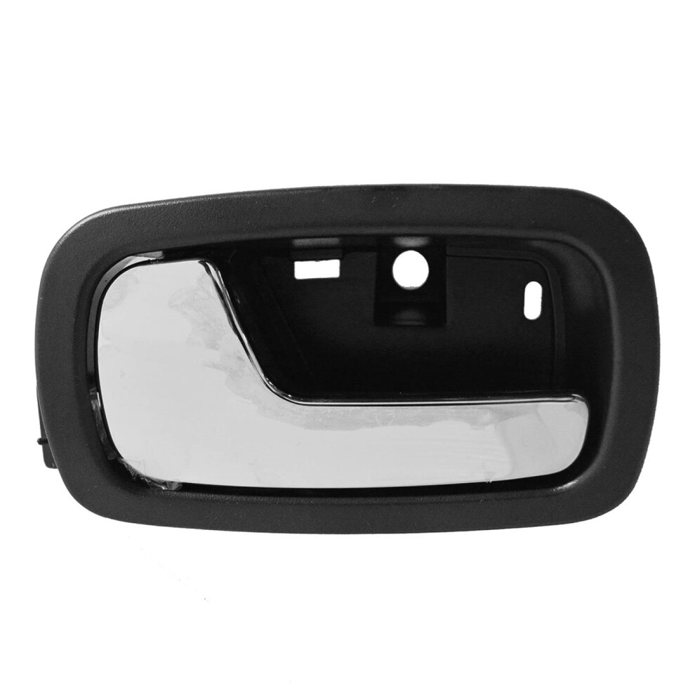 Trq Front Left Interior Door Handle Chrome & Drivers Side Compatible With 20052010 Chevrolet 20072009 Pontiac G5 Black/Cobalt 191213497524