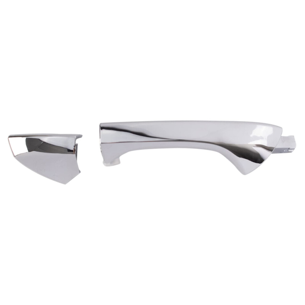 Trq Driver Side Exterior Door Handle Chrome Compatible With 20082012 Honda Accord 195591465588
