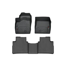WeatherTech Tapis de sol sur mesure pour Nissan Rogue 1re et 2me ranges 44177014416442 Noir