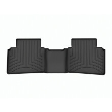 WeatherTech FloorLiner HP Custom Fit Floor Mats for Nissan Altima - 2nd Row (4414982IM) Black