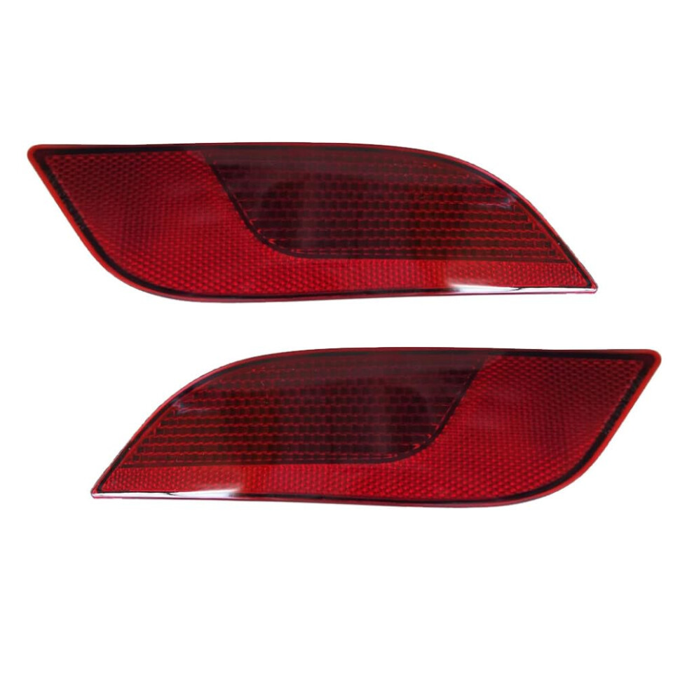 For Jeep Compass Bumper Reflector 20172024 Driver And Passenger Side Pair Rear Capa Certified For Ch1184106 Ch1185106 55112679Aa 55112678Aa 197301118890