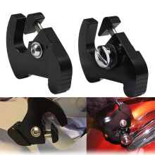 Motorfiets afneembare roterende montage Sissy Bar Latch Clips Kit compatibel met Harley Davidson Touring Softail Dyna Sportster Road King Glide E