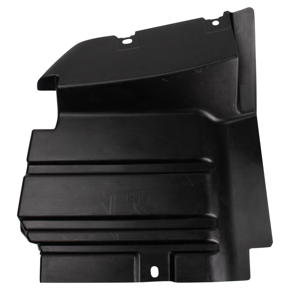Trq Front Left Forward Inner Fender Liner Drivers Side Compatible With 20172019 Nissan Titan Ni1248176 Black 195591102841