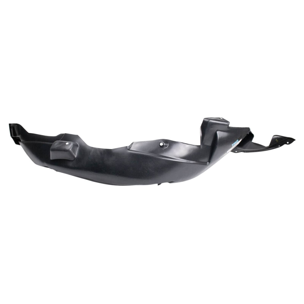 Trq Front Right Inner Fender Liner Passenger Side Compatible With 20102013 Kia Forte Ki1249113 Black 195591045322