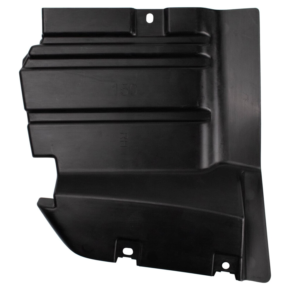 Trq Front Right Forward Inner Fender Liner Passenger Side Compatible With 20172019 Nissan Titan Ni1249176 Black 195591102872