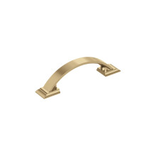 Amerock | Cabinet Pull | Champagne Bronze | 3 in (76 mm) Center-to-Center Drawer Pull | Candler | Kitchen and Bath Hardware | Furniture Hardware