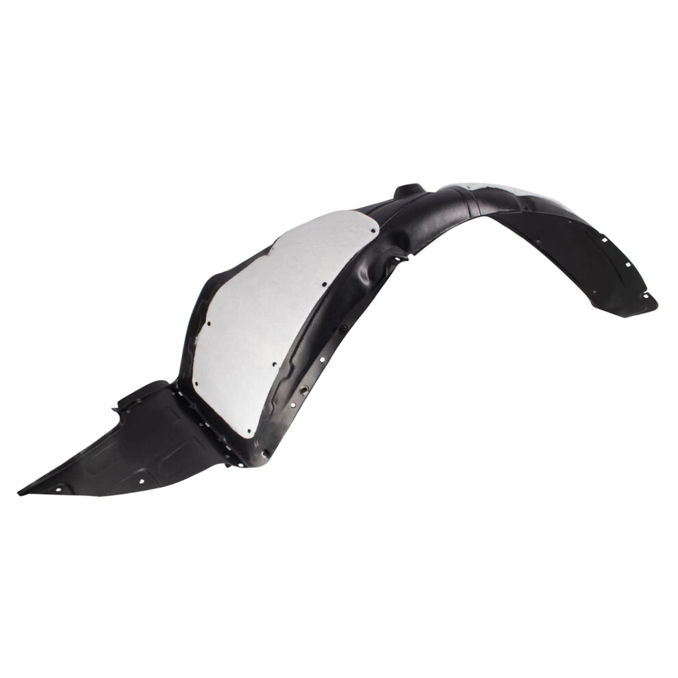 Trq Front Left Inner Fender Liner Drivers Side Compatible With 20142015 Kia Optima Ki1248132 Black 195591096690