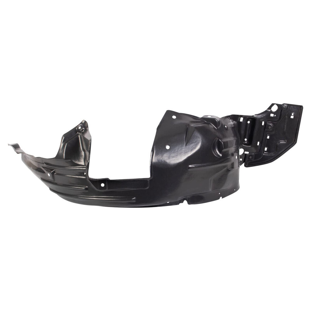 Trq Front Right Inner Fender Liner Passenger Side Compatible With 20092013 Honda Fit Ho1249132 Black 195591093675