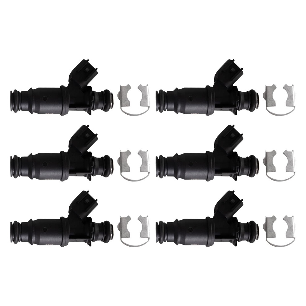 Trq Fuel Injector Set Compatible With 20052009 Buick Lacrosse 20062008 Lucerne 20042008 Pontiac Grand Prix 195591607650