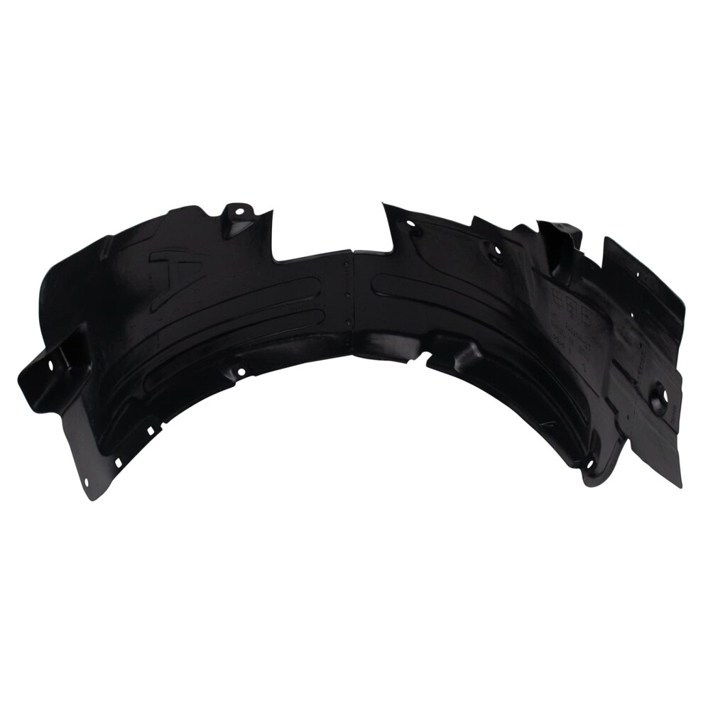 Trq Front Left Inner Fender Liner Drivers Side Compatible With 20102013 Hyundai Tucson Hy1248121 Black 195591094955