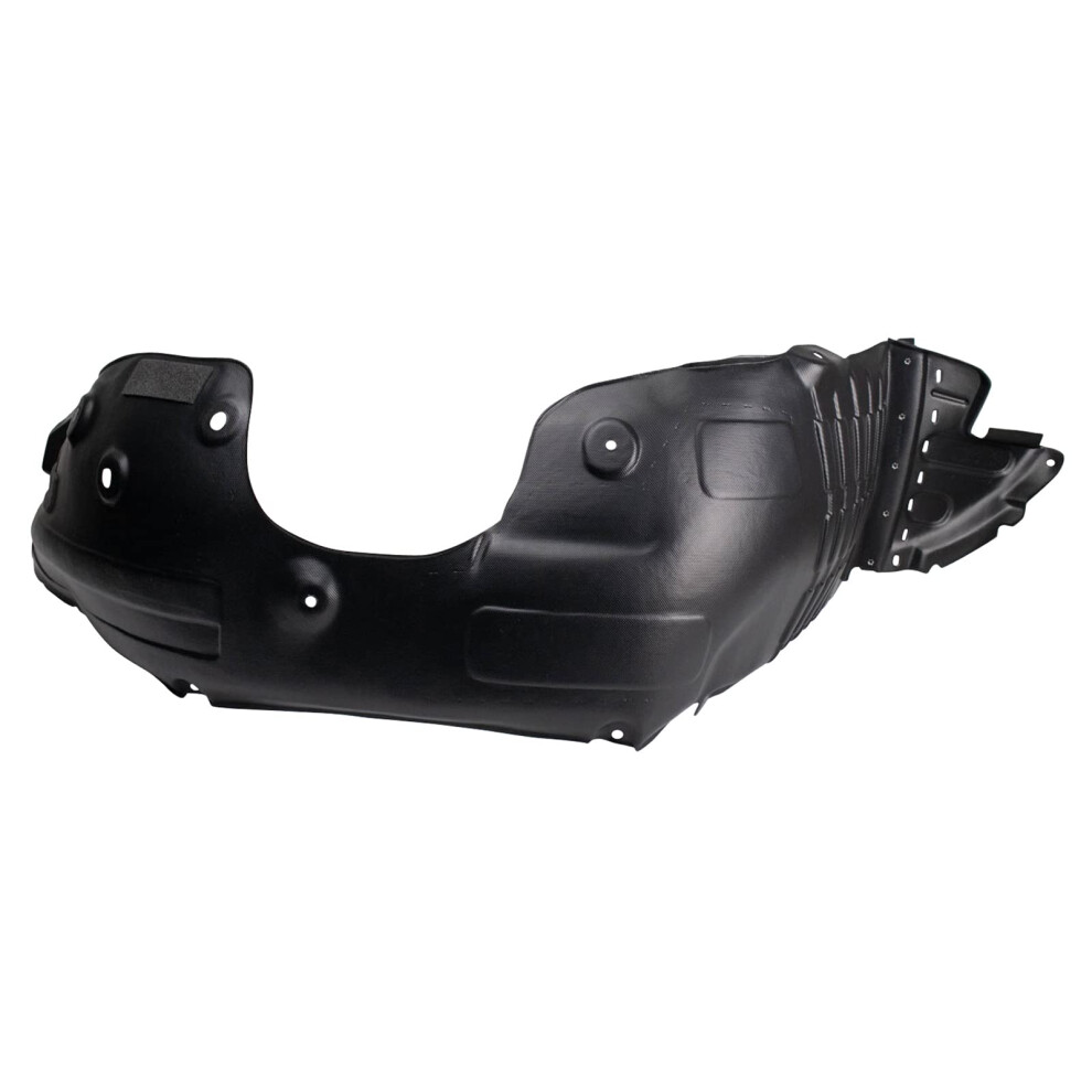 Trq Front Right Inner Fender Liner Passenger Side Compatible With 20132016 Hyundai Santa Fe Sport Hy1249140 Black 195591095235