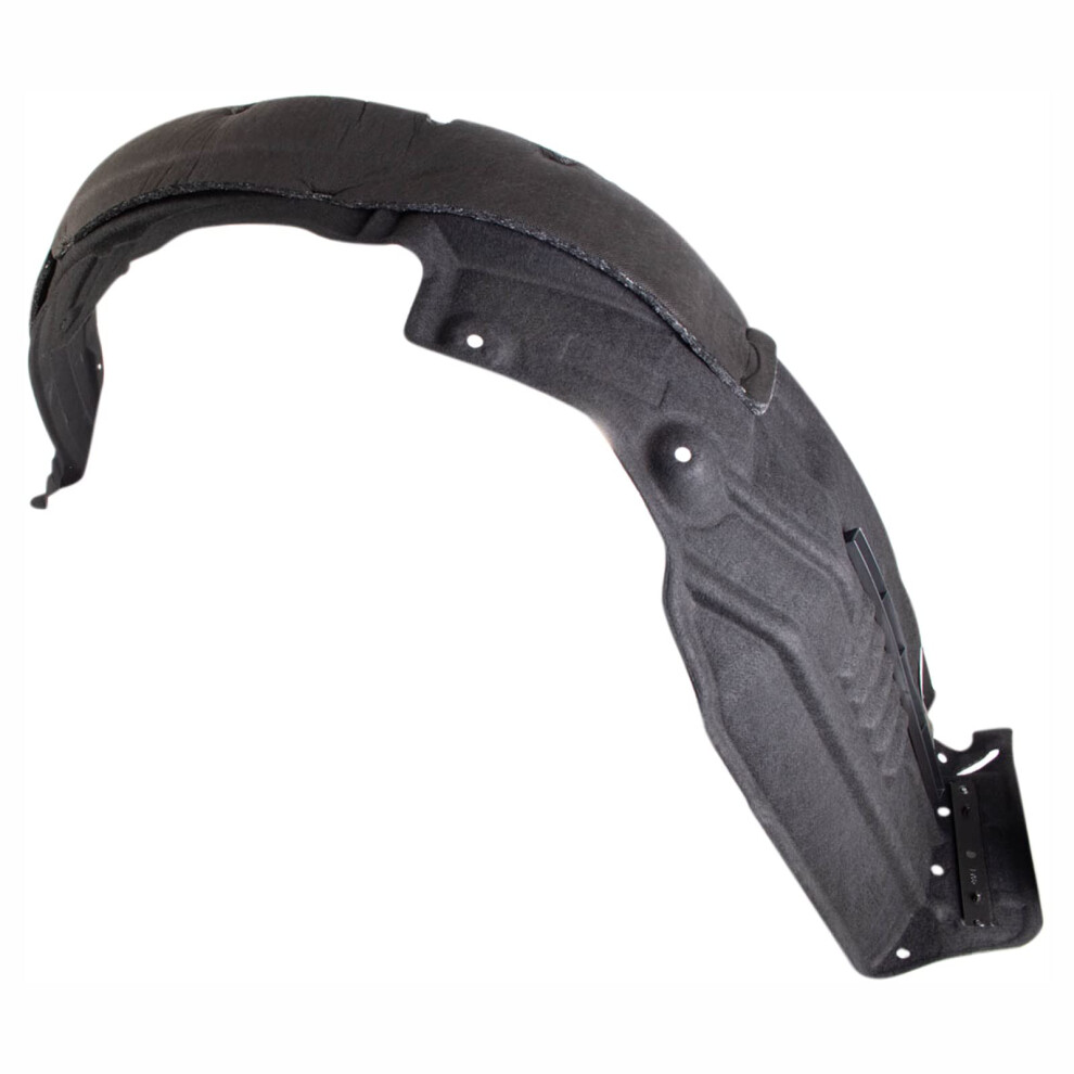 Trq Front Left Inner Fender Liner Drivers Side Compatible With 20182021 Lexus Nx300 Nx300h Lx1248139 Black 195591107983