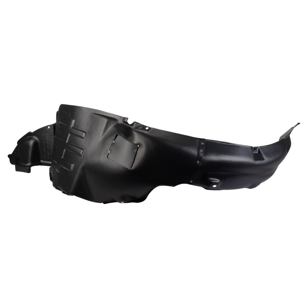 Trq Front Right Inner Fender Liner Passenger Side Compatible With 20112013 Hyundai Sonata Hy1249124 Black 195591095075