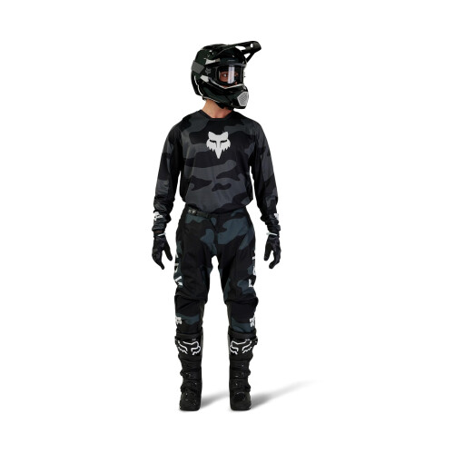 Motokrosov dres Fox Racing 180 BNKR Black CAMO Small