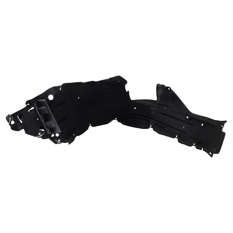 Trq Front Right Inner Fender Liner Passenger Side Compatible With 20162018 Honda Hrv Ho1249171 Black 195591094238