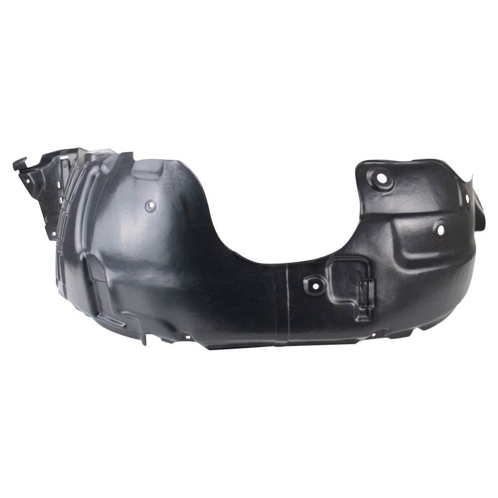 Trq Front Left Inner Fender Liner Drivers Side Compatible With 20142015 Kia Sorento Ki1248139 Black 195591096591