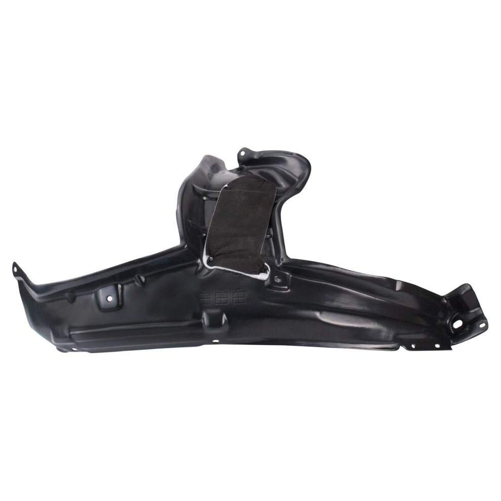 Trq Front Left Rearward Inner Fender Liner Drivers Side Compatible With 20112017 Nissan Quest Ni1248129 Black 195591102599