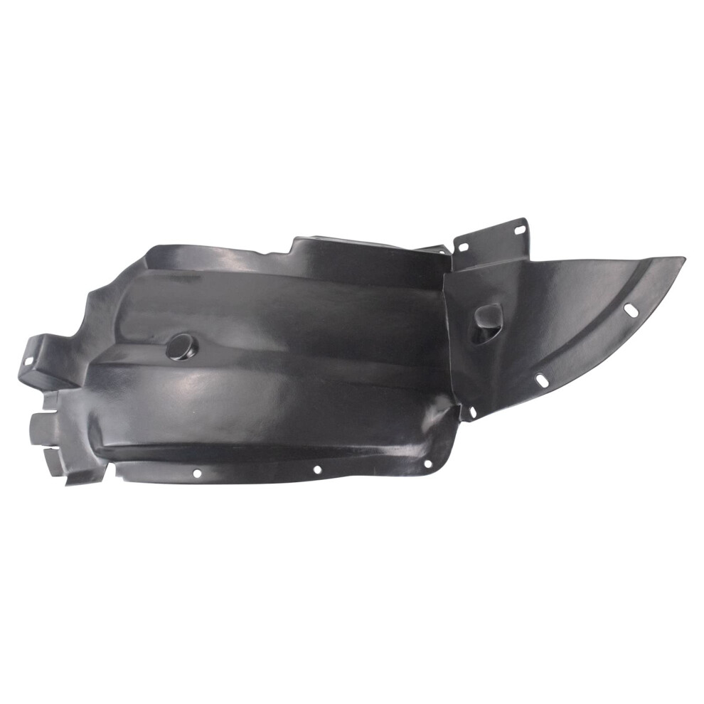 Trq Front Right Forward Inner Fender Liner Passenger Side Compatible With 20032005 Chevrolet Cavalier Gm1249119 Black 195591081184