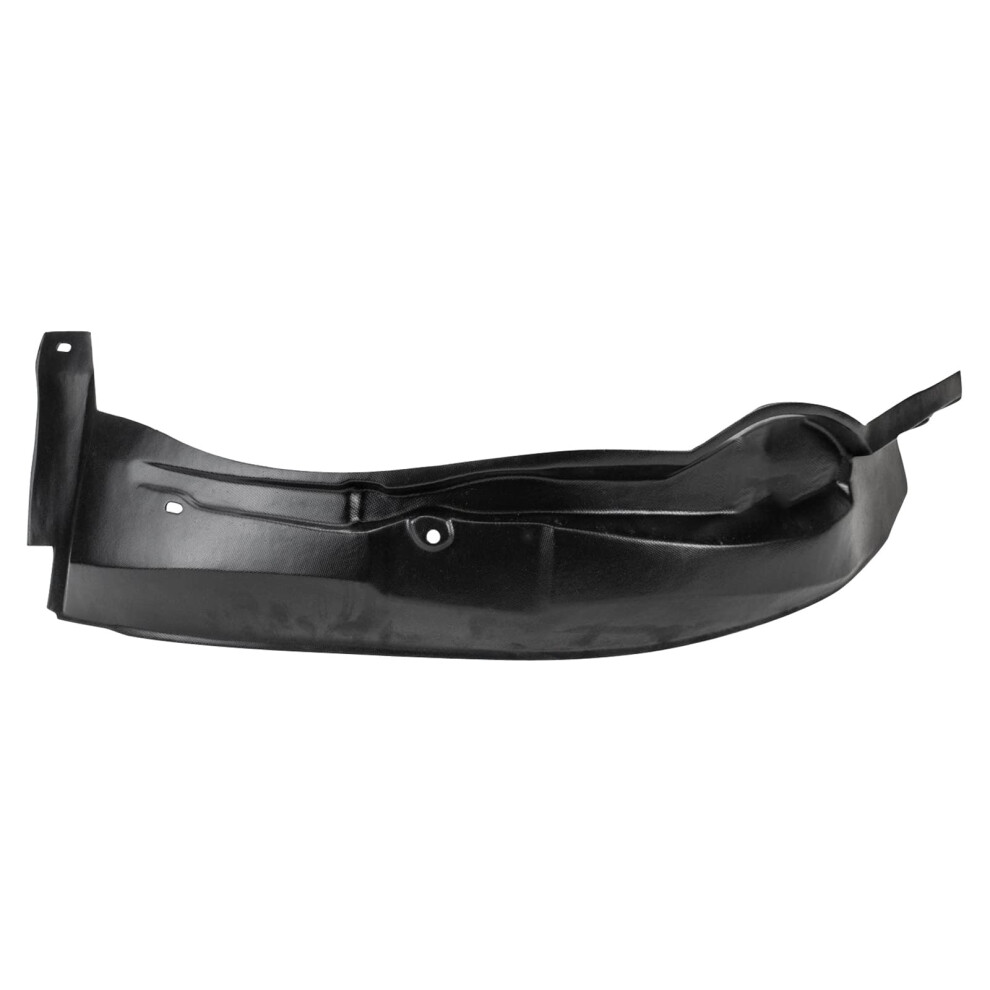 Trq Front Left Inner Fender Liner Drivers Side Compatible With 20002005 Pontiac Bonneville Gm1248129 Black 195591103633