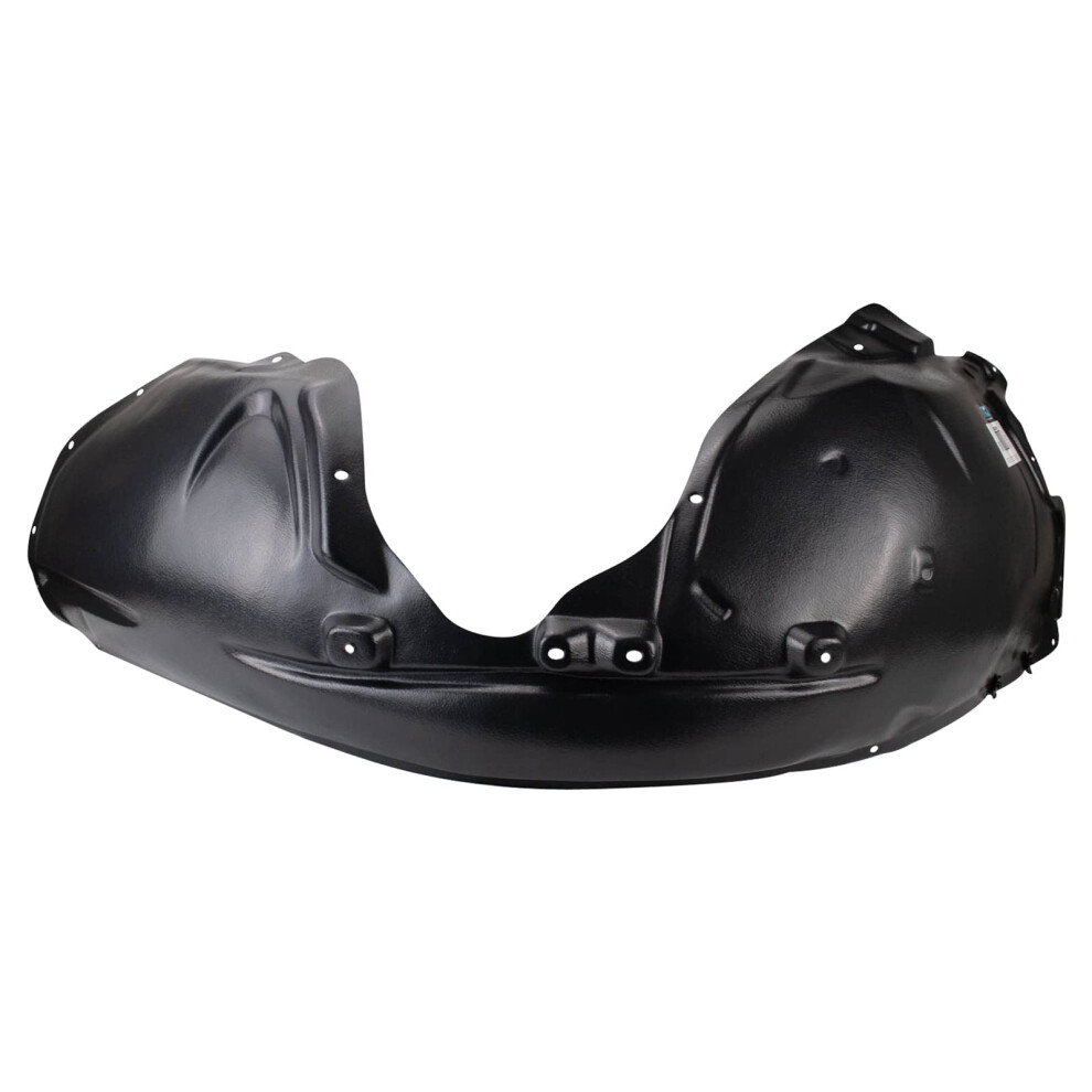 Trq Front Right Inner Fender Liner Passenger Side Compatible With 20152017 Chrysler 300 Ch1249170 Black 195591080859