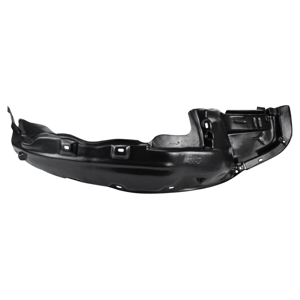 Trq Front Right Inner Fender Liner Passenger Side Compatible With 19921996 Honda Prelude Ho1249104 Black 195591088374