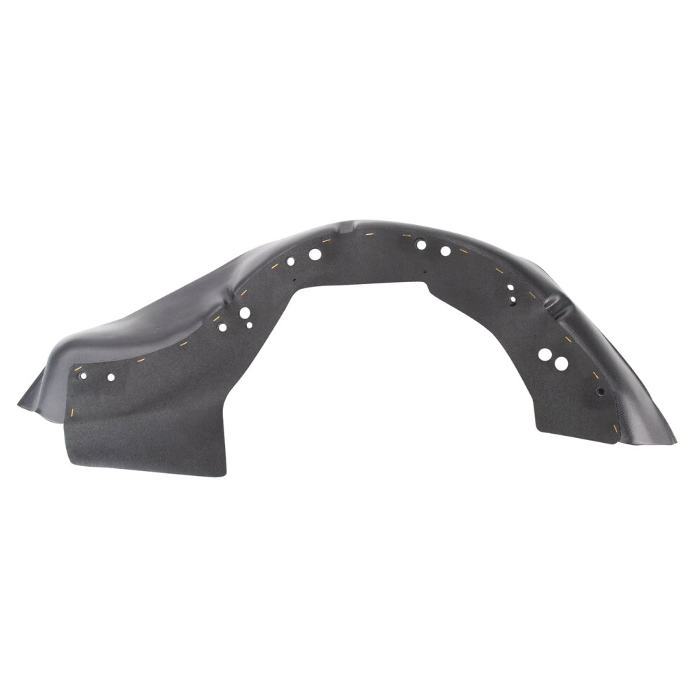 Trq Front Right Inner Fender Liner Passenger Side Compatible With 20042008 Chevrolet Colorado Gm1249164 Black 195591081436