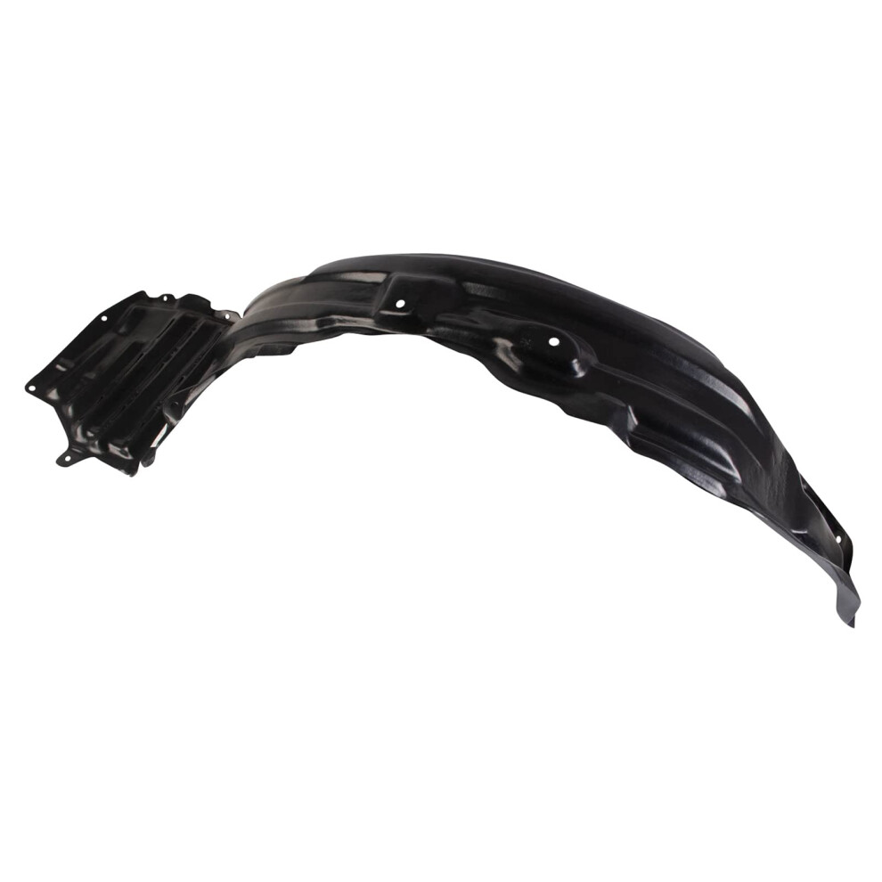 Trq Front Right Inner Fender Liner Passenger Side Compatible With 20082009 Mitsubishi Lancer Mi1249121 Black 195591097765