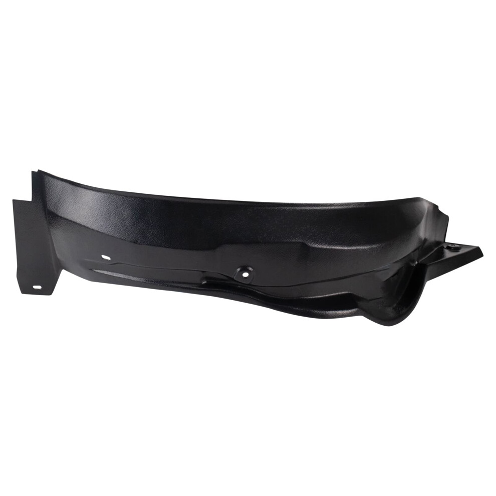 Trq Front Right Inner Fender Liner Passenger Side Compatible With 20002005 Pontiac Bonneville Gm1249129 Black 195591103640