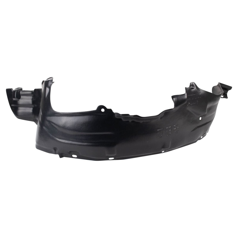Trq Front Left Inner Fender Liner Drivers Side Compatible With 19911994 Nissan Sentra Ni1250105 Black 195591098946