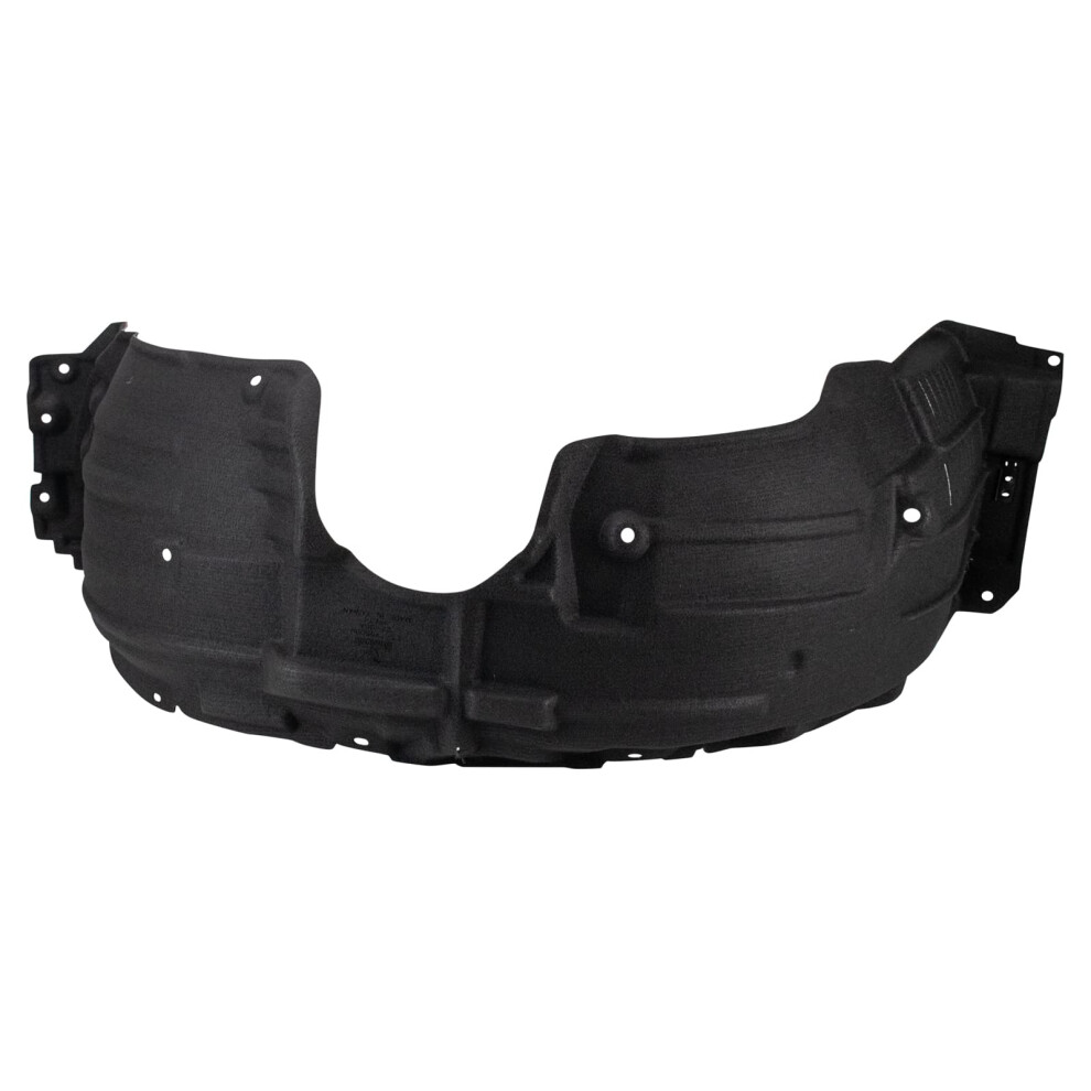 Trq Front Right Inner Fender Liner Passenger Side Compatible With 20162022 Lexus Rx350 20182022 Rx350l Rx450h Rx450hl Lx1249137 Black 195591107600