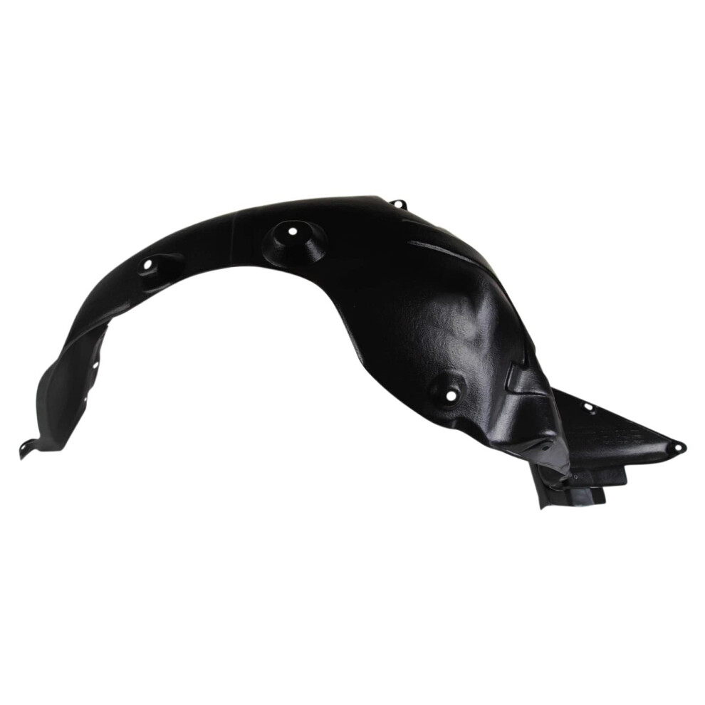 Trq Front Left Inner Fender Liner Drivers Side Compatible With 20112013 Kia Optima Ki1248126 Black 195591096430
